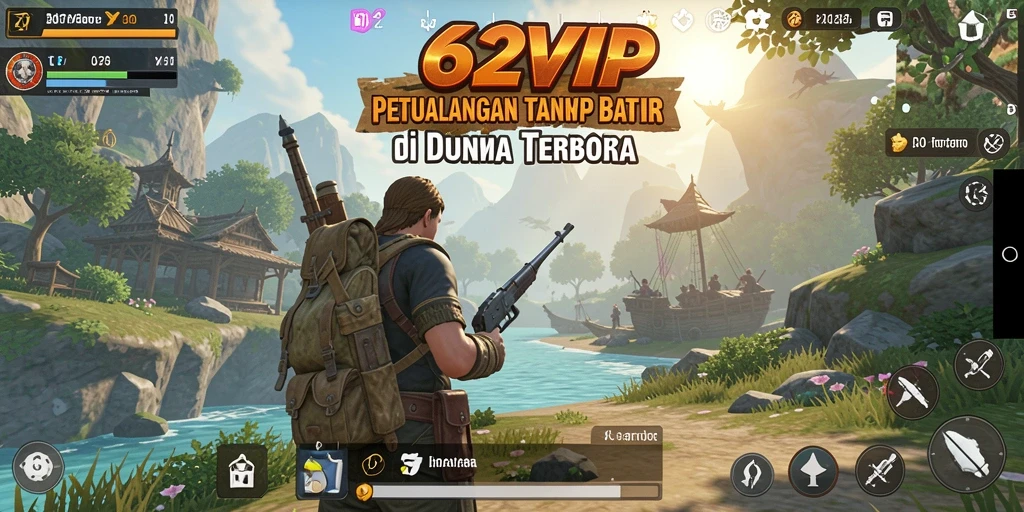 Gameplay Open World yang mendebarkan di 62VIP.