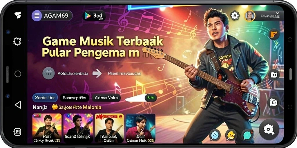 Tampilan gameplay AGAM69 yang seru dan interaktif.