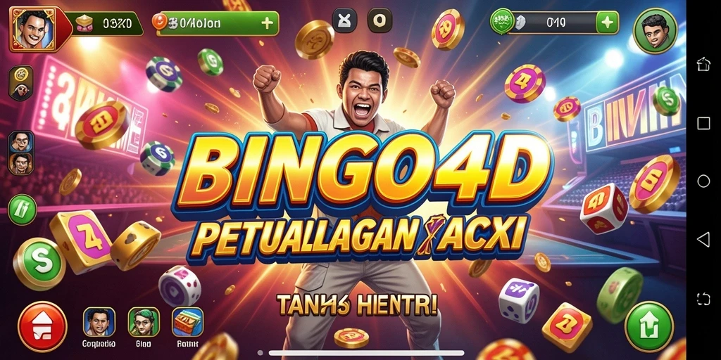 Tangkapan layar BINGO4D menunjukkan aksi pertarungan yang mendebarkan.