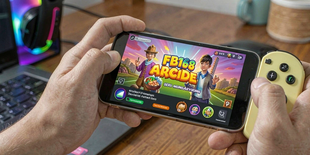 Screenshot menunjukkan aksi seru dalam permainan Arcade FB168.