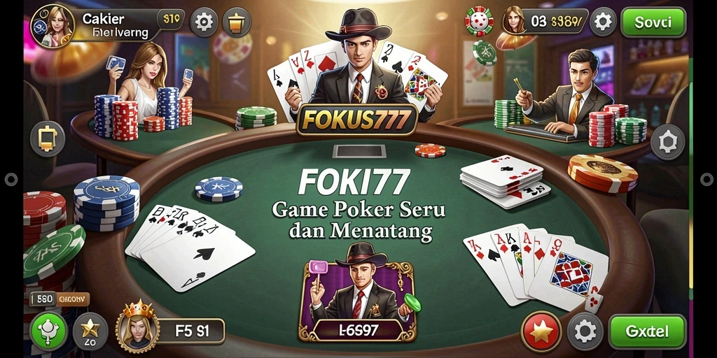 Gameplay seru di FOKUS777 dengan antarmuka menarik.