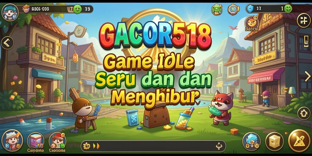 Tampilan cerah dan gameplay menarik GACOR518.