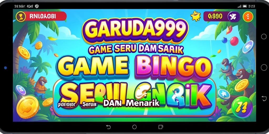 Tampilan gameplay GARUDA999 menampilkan suasana seru permainan Bingo.
