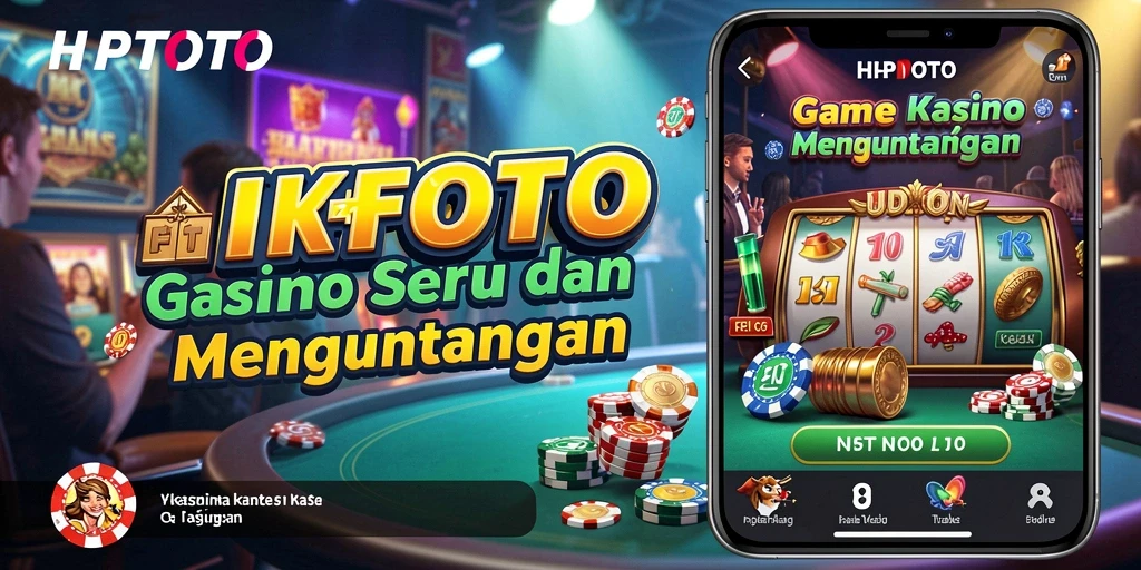 Tampilan menarik gameplay Kasino di HPTOTO.