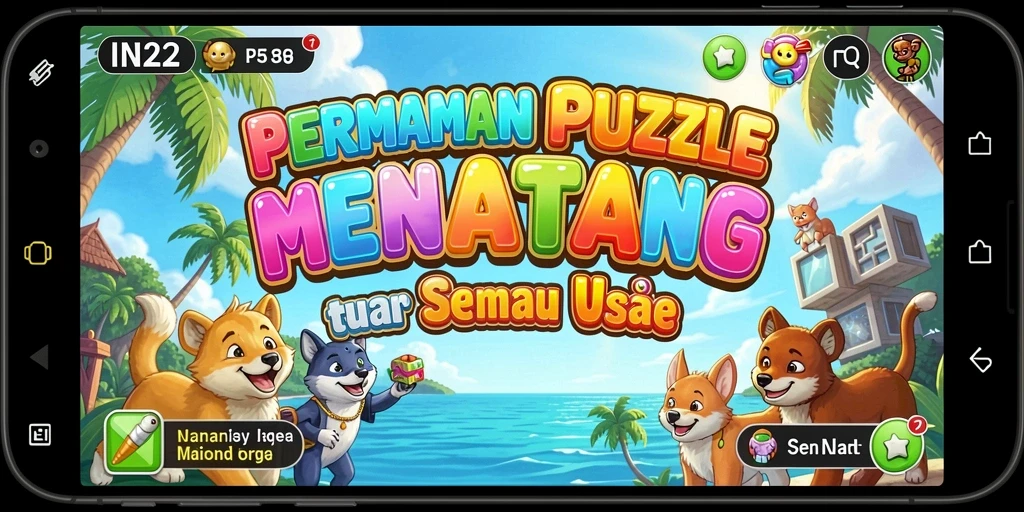 Tampilan gameplay menunjukkan serunya menyelesaikan teka-teki.