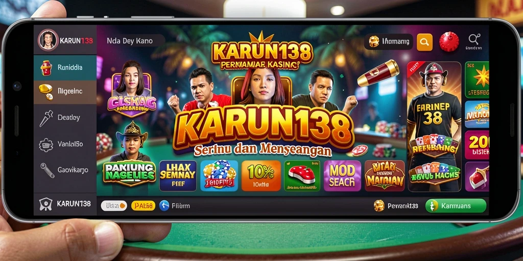 Tangkapan layar menunjukkan gameplay seru Kasino di KARUN138.