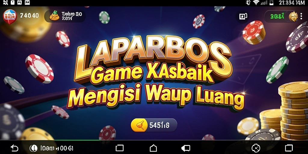Tampilan gameplay seru di LAPARBOS dengan berbagai pilihan permainan Kasino.