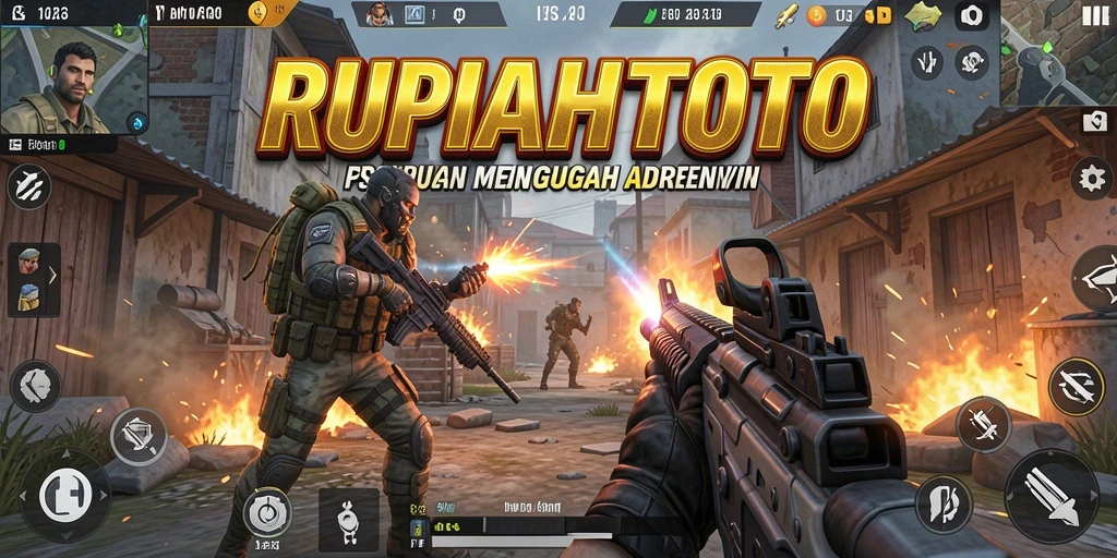 Tampilan utama gameplay RUPIAHTOTO yang menegangkan dan intens.