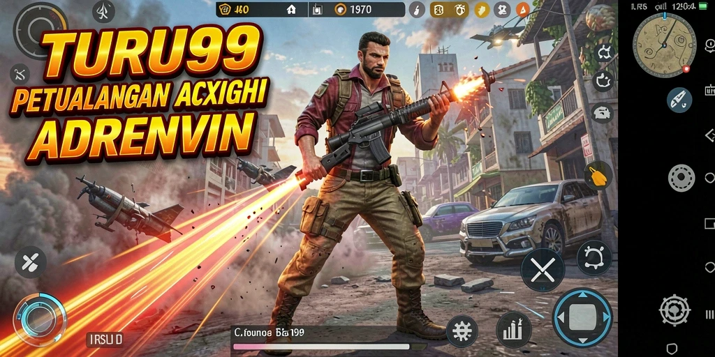 Screenshot gameplay TURU99 yang menampilkan aksi mendebarkan dan grafis menawan.