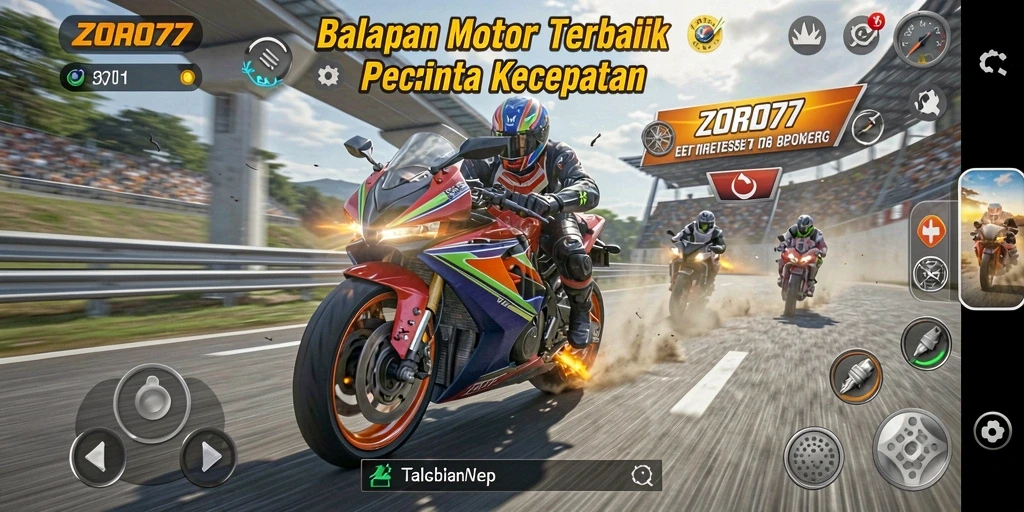 Tampilan gameplay seru dan menegangkan dari ZORO77.